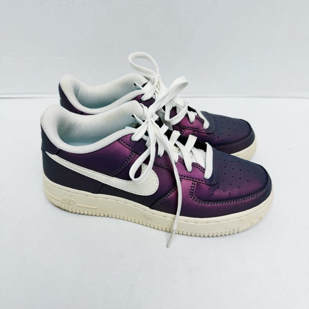 Nike - Iridescent Purple Air Force 1 Shoes